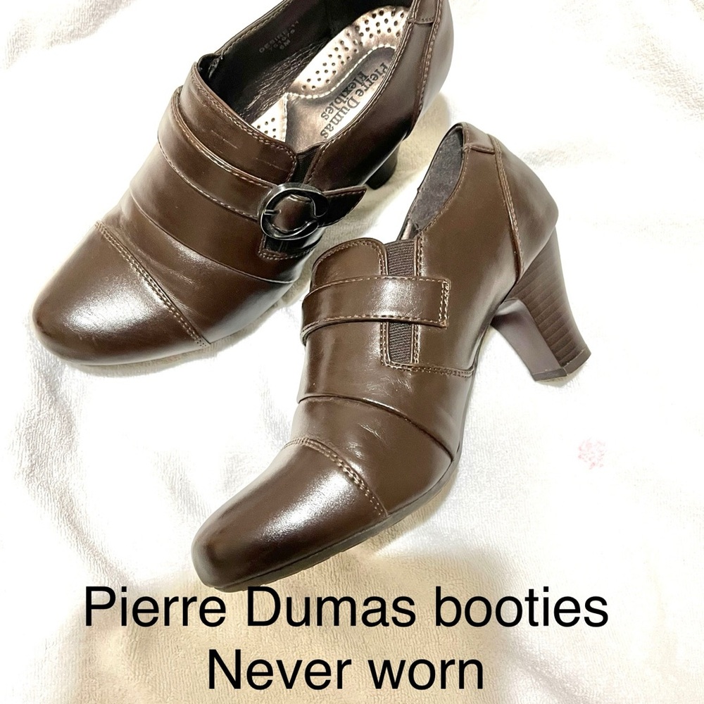 Pierre Dumas Brown Booties